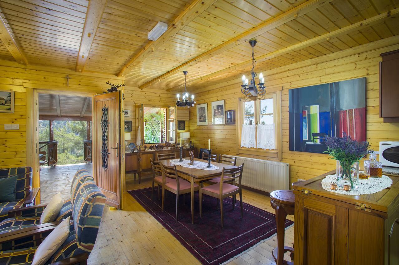 Ricky Chalet Near Troodos Spilia Exterior foto