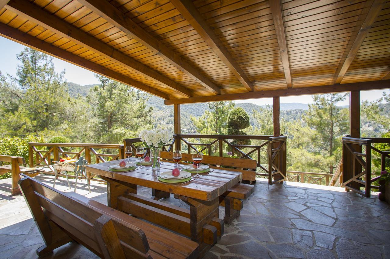 Ricky Chalet Near Troodos Spilia Exterior foto